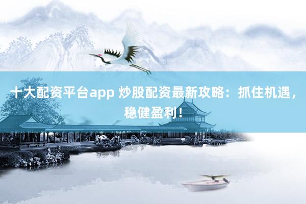 十大配资平台app 炒股配资最新攻略：抓住机遇，稳健盈利！